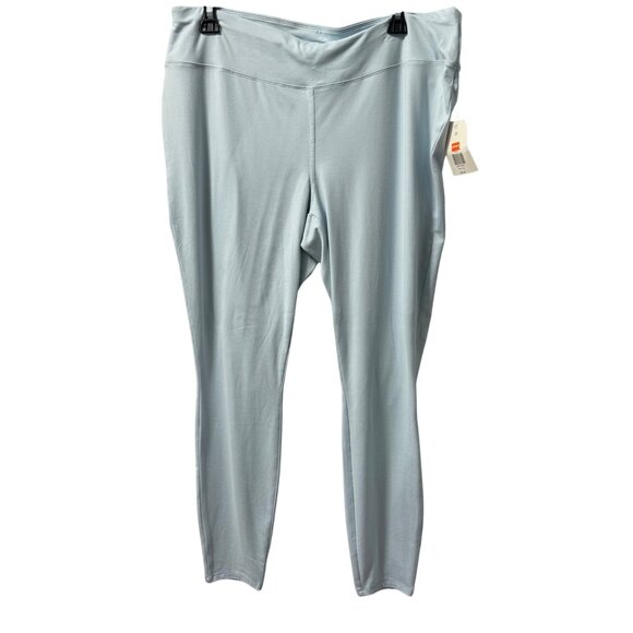 Wonderly Studio Womens Plus Size Light Blue Leggings 2X NWT - Picture 7 of 11